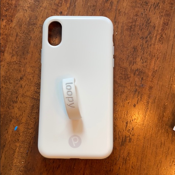 Loopy Case Accessories - Brand New White Loopy Cade for iPhone X/XS